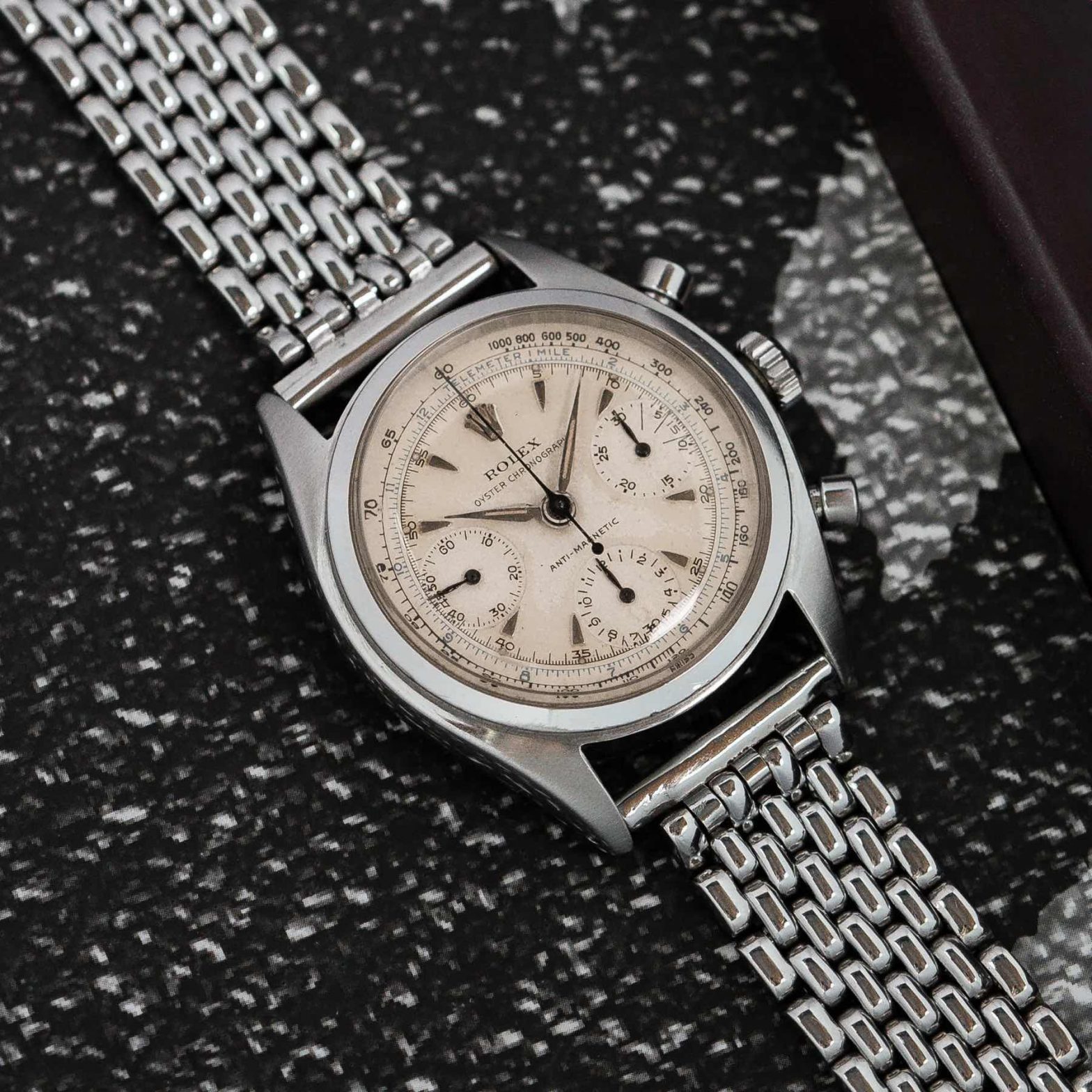 Rare vintage chronograph #1: UK Luxury Replica Rolex Oyster Chronograph 6034 “Pre-Daytona”
