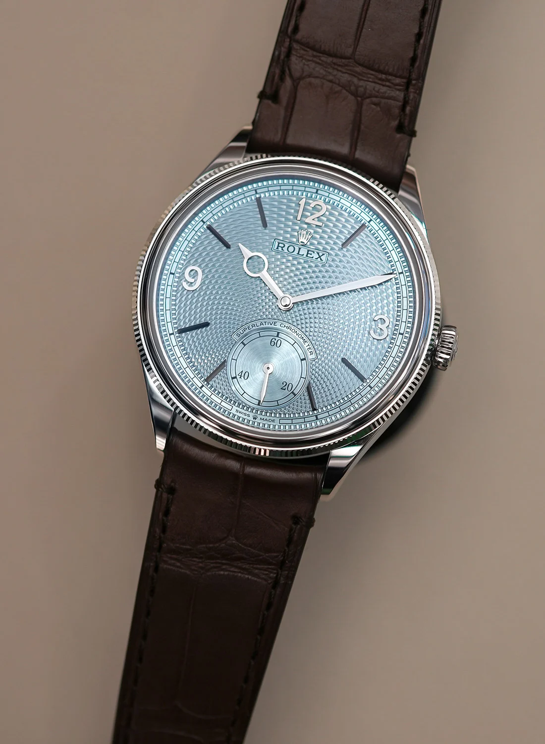 Is the Platinum UK 1:1 Fake Rolex Perpetual 1908 with a Guilloché Dial Really That Good?