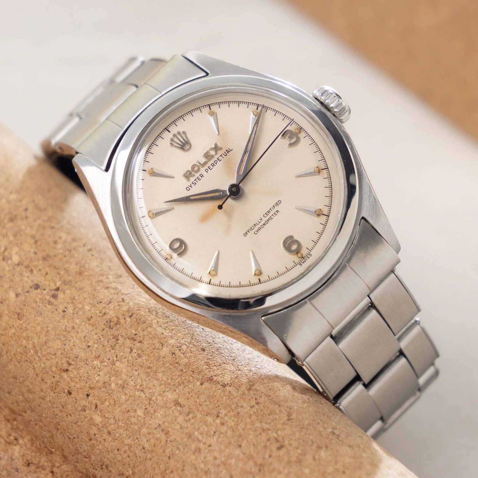 UK High Quality Replica Rolex Oyster Perpetual Ref. 6108 “Semi-Bubbleback”